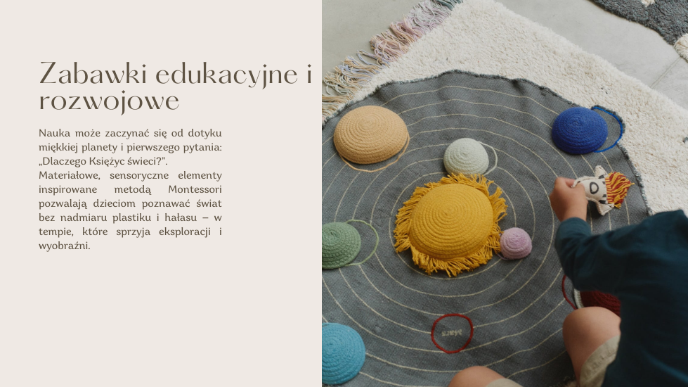 Zabawki edukacyjne i rozwojowe